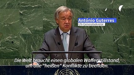 UN-Generalsekretär warnt vor "neuem Kalten Krieg"