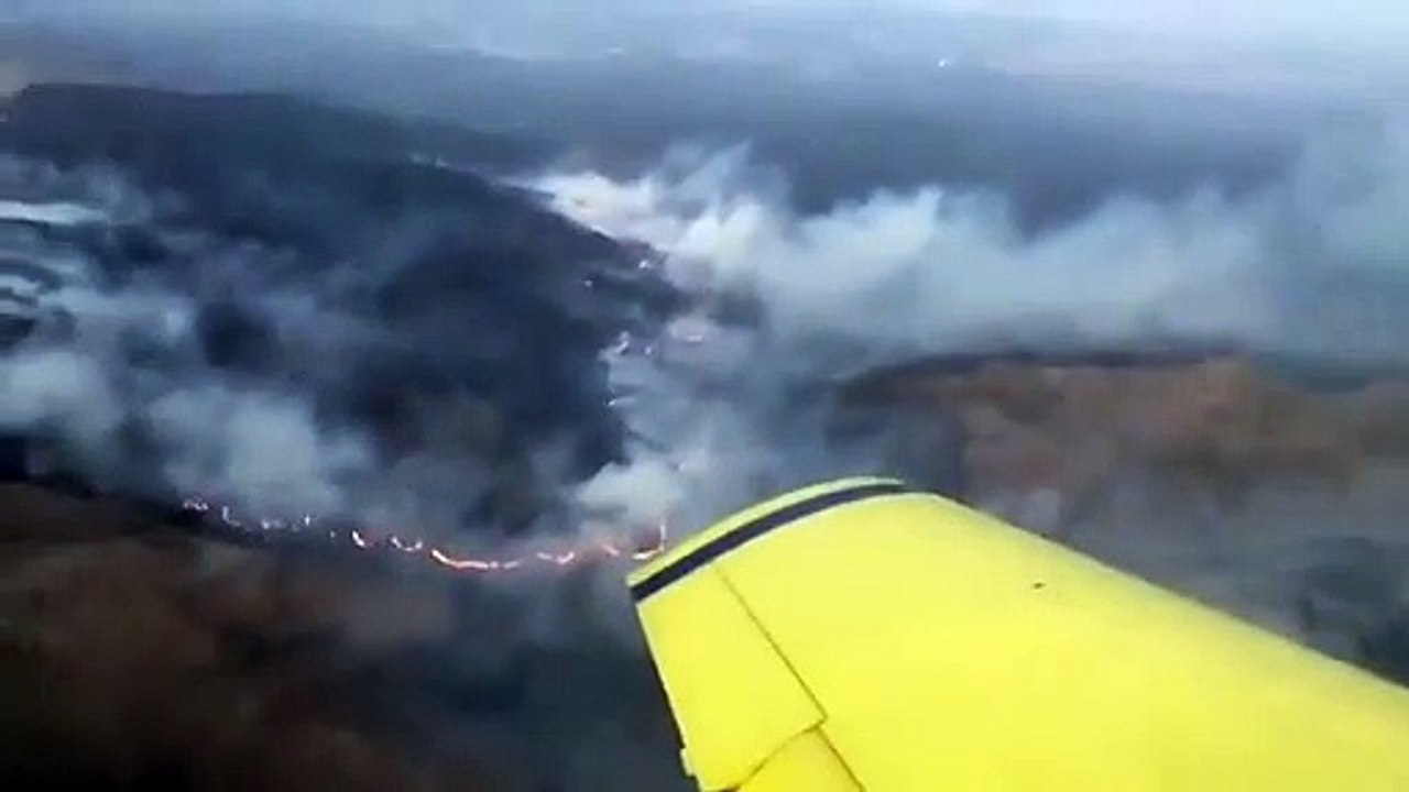 Bomberos siguen luchando contra el fuego en Córdoba