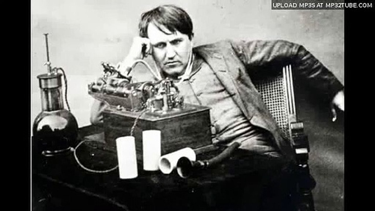 Thomas A. Edison - Mary had a little lamb