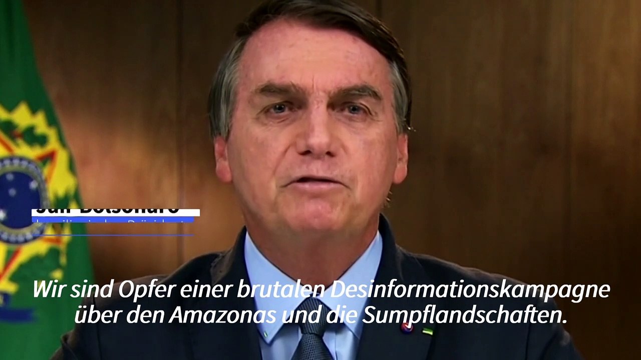 Bolsonaro macht Indigene für Waldbrände verantwortlich