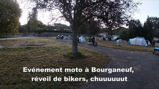 Réveil de Bikers à Bourganeuf,