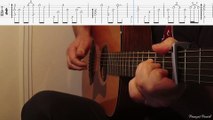 Forever Young - Alphaville (Fingerstyle Guitar / Tabs on screen)
