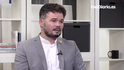 Rufián: "Estoy convencido de que hay mucho monárquico avergonzado"