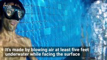 See How These Mesmerizing Underwater Bubble Rings Are Made