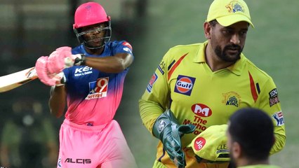 IPL 2020: Rajasthan set massive 217 runs target to Chennai | OneIndia Tamil