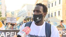 Sindicato Manteros Barcelona pide regularización de personas migrantes