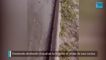 Tremendo desborde cloacal en la Región