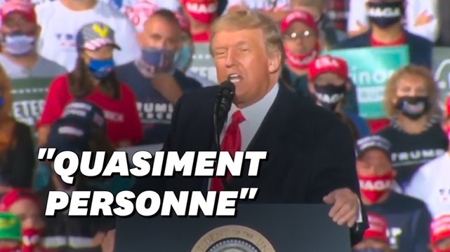 Pour Donald Trump, le Covid-19 n'affecte quasiment personne