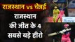 RR vs CSK, IPL 2020: Sanju Samson, Steve Smith, 4 big heroes of Rajasthan win | वनइंडिया हिंदी