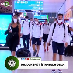 Hajduk Split, İstanbul'a geldi