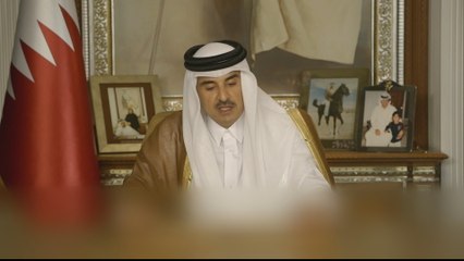 Qatar's emir slams world's failure to confront Israeli occupation