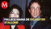 Murió la mamá de Sylvester Stallone, Jackie, a los 98 años