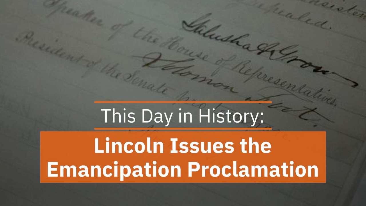 The Emancipation Proclamation