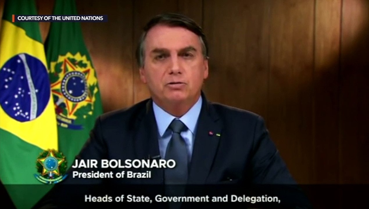 WATCH: Jair Bolsonaro's  speech at the 75th UN General Assembly