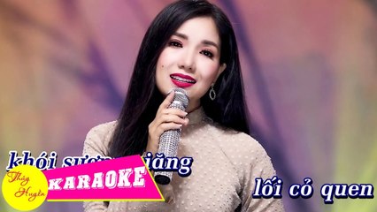 Bông Cỏ May Karaoke (Tone Nam) - Thúy Huyền  Beat Chuẩn