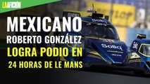 Mexicano Roberto González logra podio en 24 horas de Le Mans