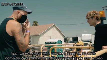 LEGENDADO: Bastidores do videoclipe de ''Holy'' por Justin Bieber, atores e a equipe de produção!