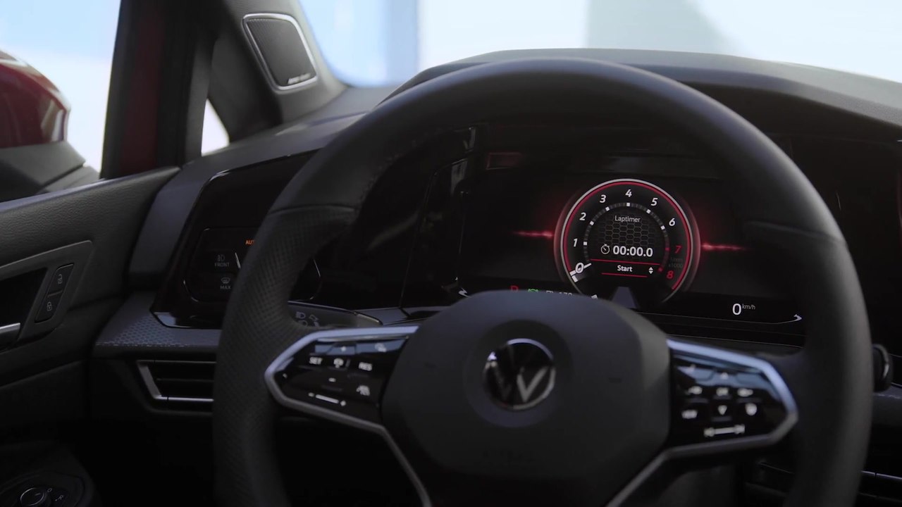 Das Interieur Design des neuen Volkswagen Golf GTI