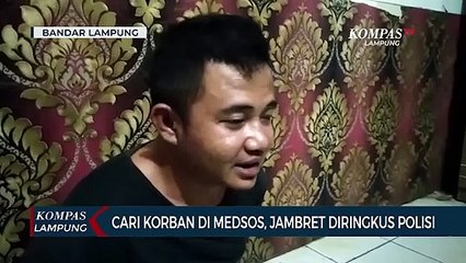 Jambret Bermodus Kenalan di Media Sosial Diringkus Polisi