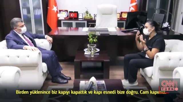 Son Dakika Haberler... Bakan Koca saldırıya uğrayan sağlık çalışanlarını ziyaret etti | Video