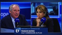 Nouveau haut-commissaire au Plan, François Bayrou promet des 