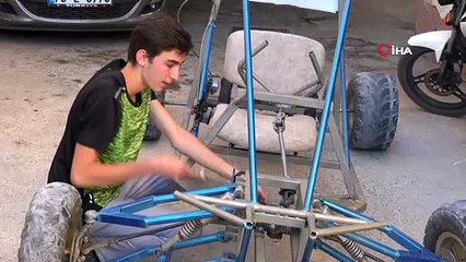 - Pandemi döneminde 'bugyy' araba yapan genç hayalindeki bölümü kazandı