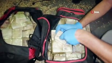 Fıstık kabukları arasında uyuşturucu sevkiyatı