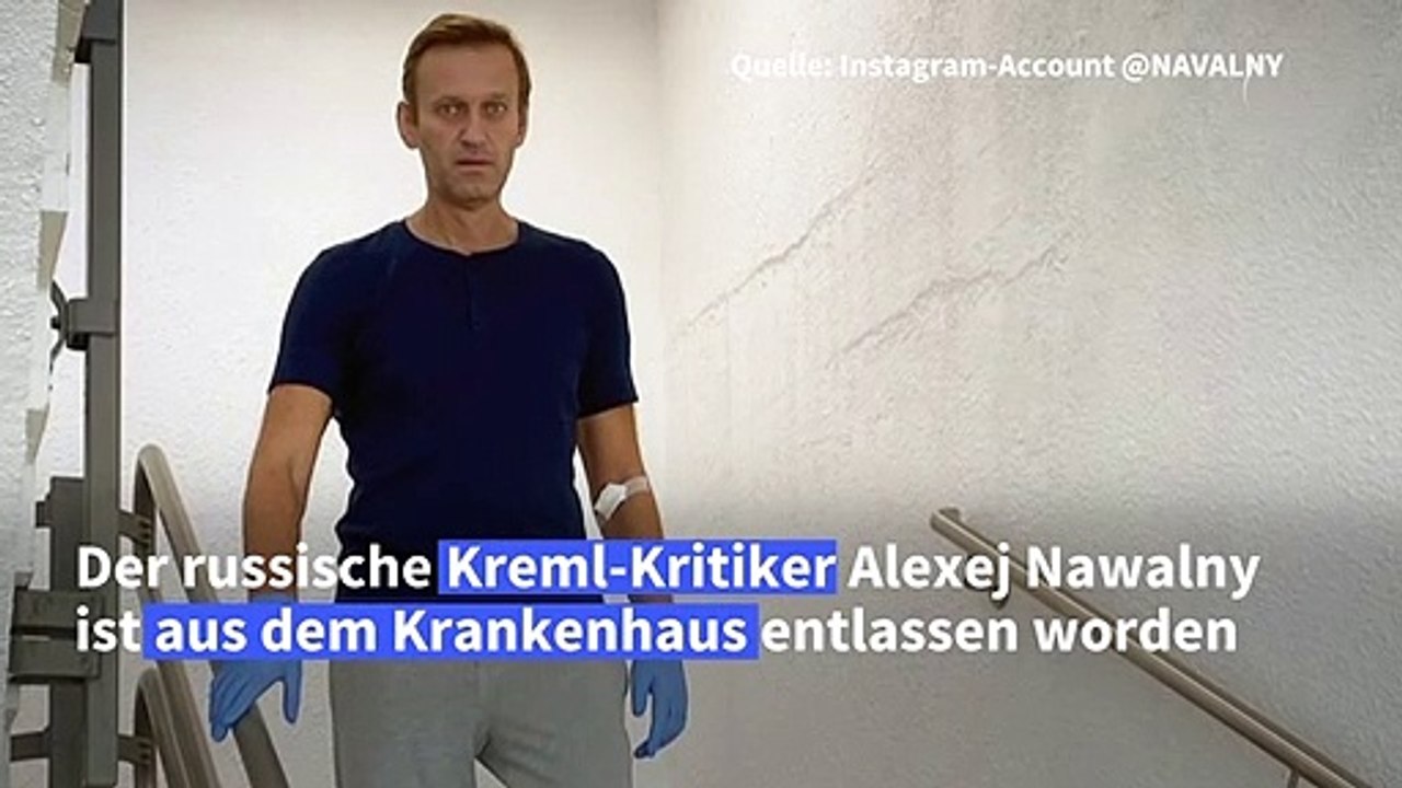 Nawalny aus stationärer Behandlung in Berliner Charité entlassen