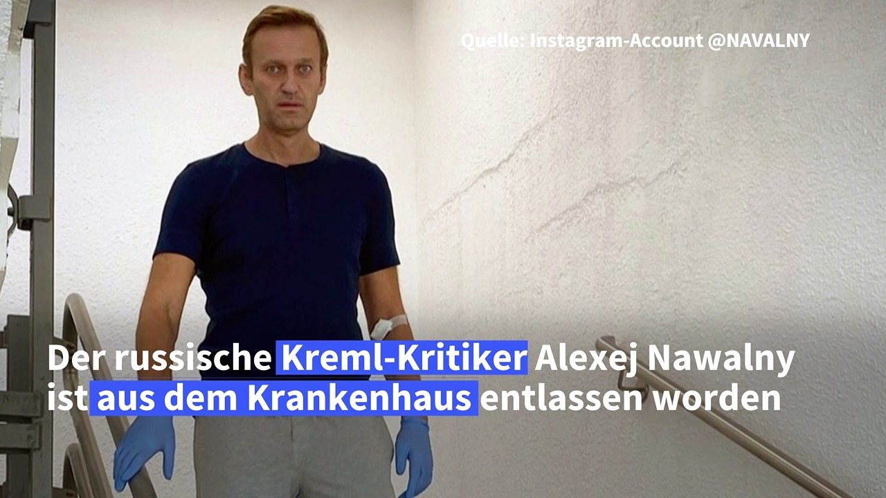 Nawalny aus stationärer Behandlung in Berliner Charité entlassen