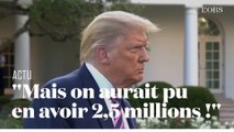 Donald Trump minimise les 200 000 morts américains du Covid-19
