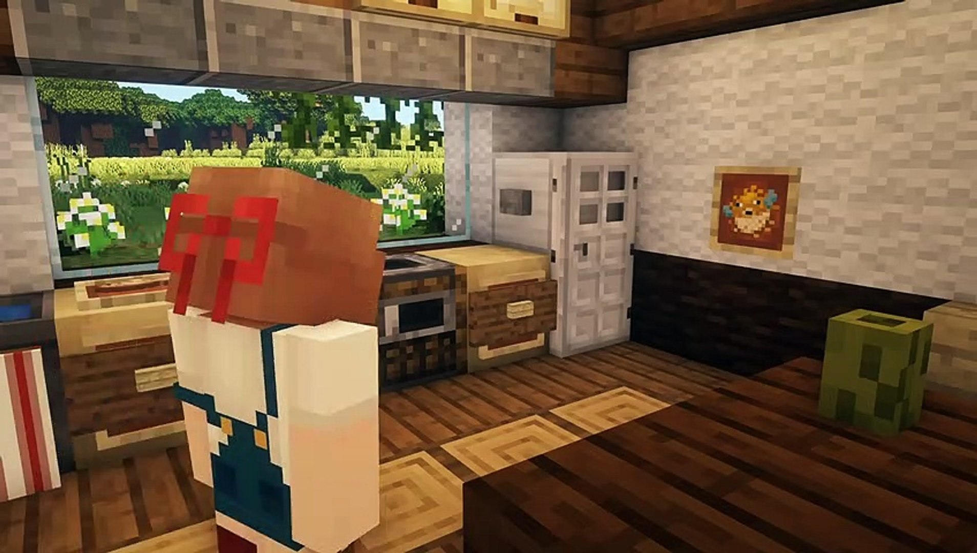 Minecraft - How to Build Survival Basement with Secret Passage - video  Dailymotion