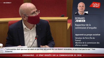 Bernard Jomier: "comment résoudre l'équation transparence et guerre" en communication de crise ?