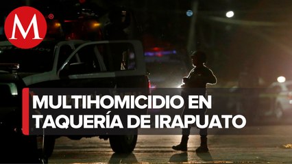 Asesinan a cinco personas, entre ellas una mujer, en taquería de Irapuato