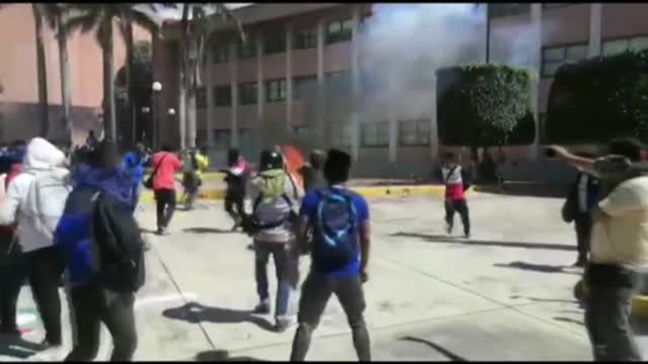 Protestas en México cuando se cumplen seis años de la desaparición de 43 estudiantes