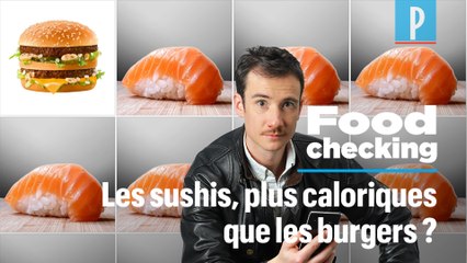 Les sushis, plus caloriques que les burgers ?