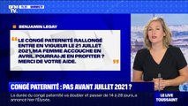 Congé paternité, évaluations à l'école : BFMTV répond à vos questions