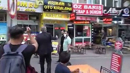 5 dakika arayla 2 kez maskesiz yakalandı!