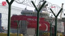 Oruç Reis, yeniden Antalya Limanı'nda