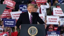 President Trump holds 'Great American Comeback' event in Pennsylvania