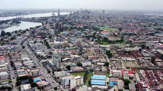 AERIAL SHOTS of Lagos as lockdown is scaled back