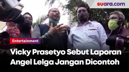 Vicky Prasetyo Sebut Laporan Angel Lelga Jangan Dicontoh Kaum Hawa