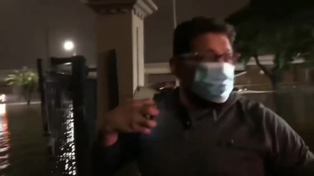 Últimos coletazos de la tormenta BETA en Texas