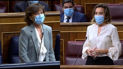 Enfrentamiento en el pleno del Congreso marcado por la ausencia de Sánchez