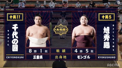 Chiyonokuni vs Kyokushuho - Aki 2020, Juryo - Day 10