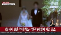 7월까지 결혼 역대 최소…인구 9개월째 자연 감소