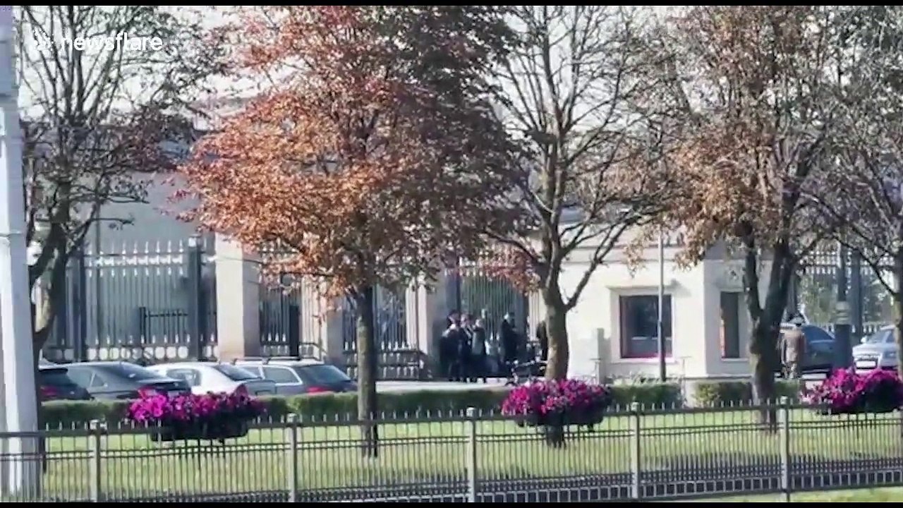 Belarus President Lukashenko inaugurated during...
