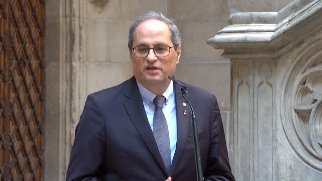 Torra rechaza declarar ante el TSJC: Hiciera lo que hiciera, dijera lo que dijera, la sentencia ya está escrita