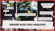 Full Fasilitas Driver Ojol untuk Penumpangnya Ini Bikin Salut