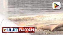 DENR, nilinaw na 'di naagnas at inanod ang dolomite white sand sa Manila Bay; sandbags sa Manila Bay, inilagay bilang palatandaan ng malalim na bahagi