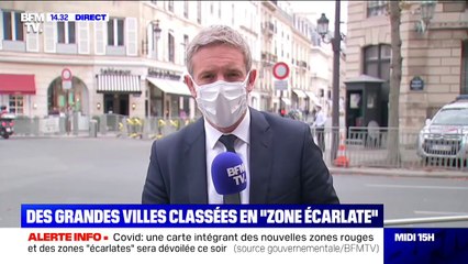 Coronavirus: une nouvelle carte intégrant des zones rouges et zones "écarlates" va être dévoilée